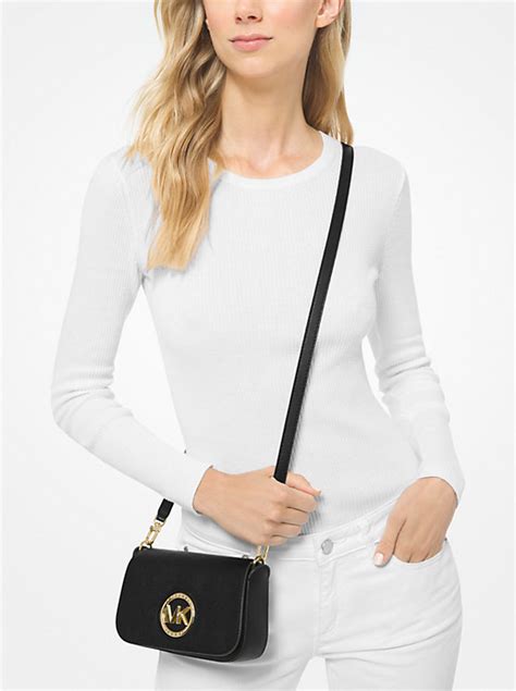 michael kors samira wallet|Samira Small Pebbled Leather Crossbody Bag.